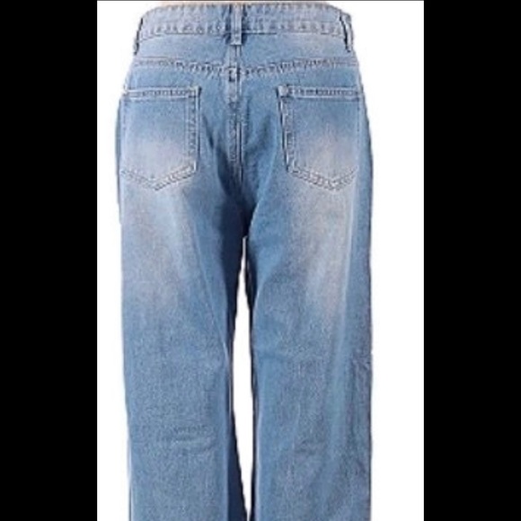 Bamboo Original Denim Distressed Detailed Jeans - New with tags #5 - Picture 4 of 4